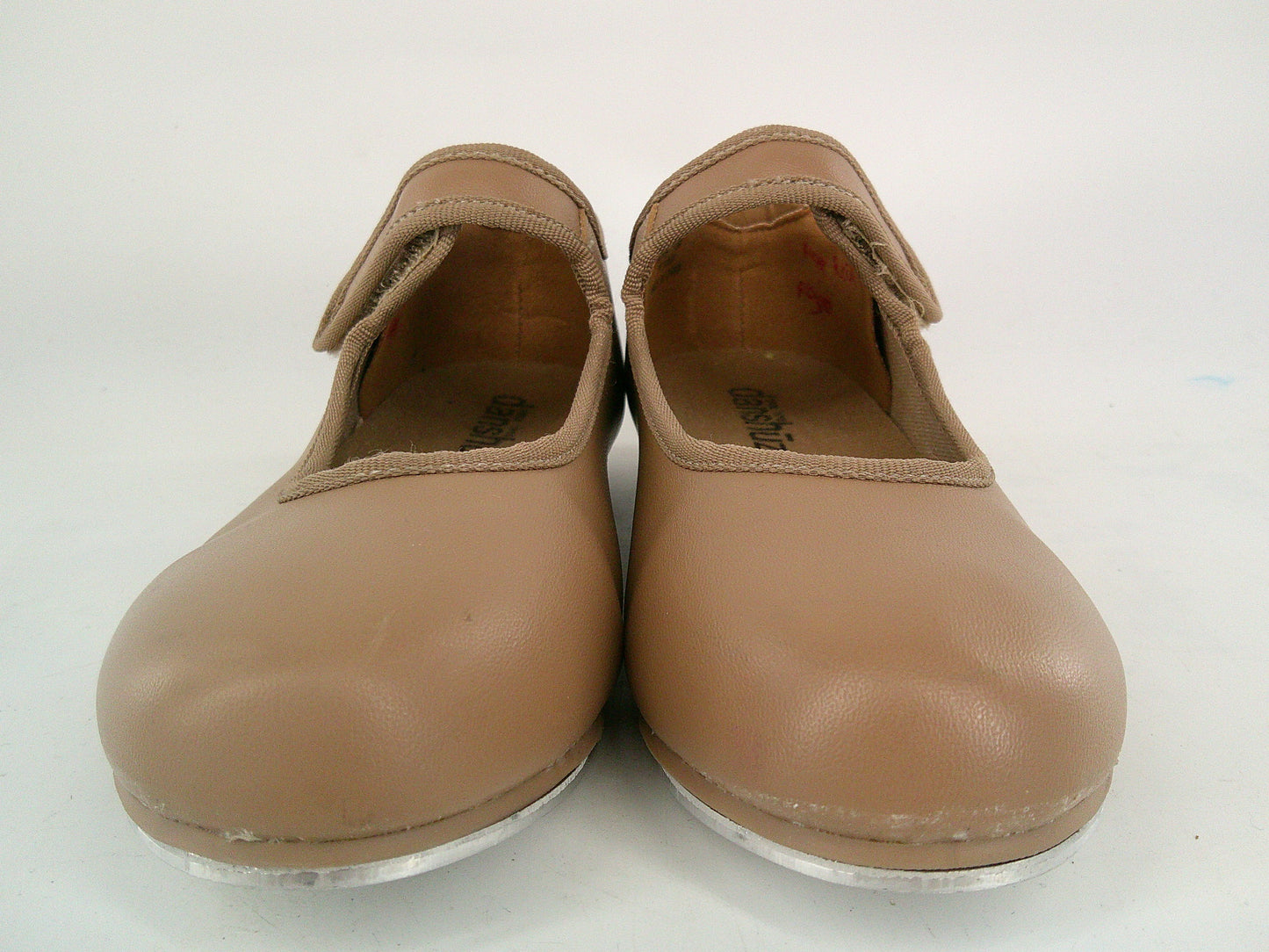 Pre-Owned Tap Shoes Danshuz 751 Toddler 13M Tan Mary Jane Buckle