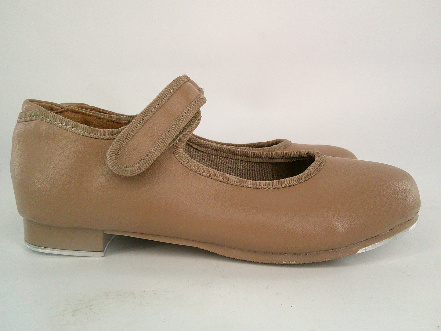 Pre-Owned Tap Shoes Danshuz 751 Toddler 13M Tan Mary Jane Buckle