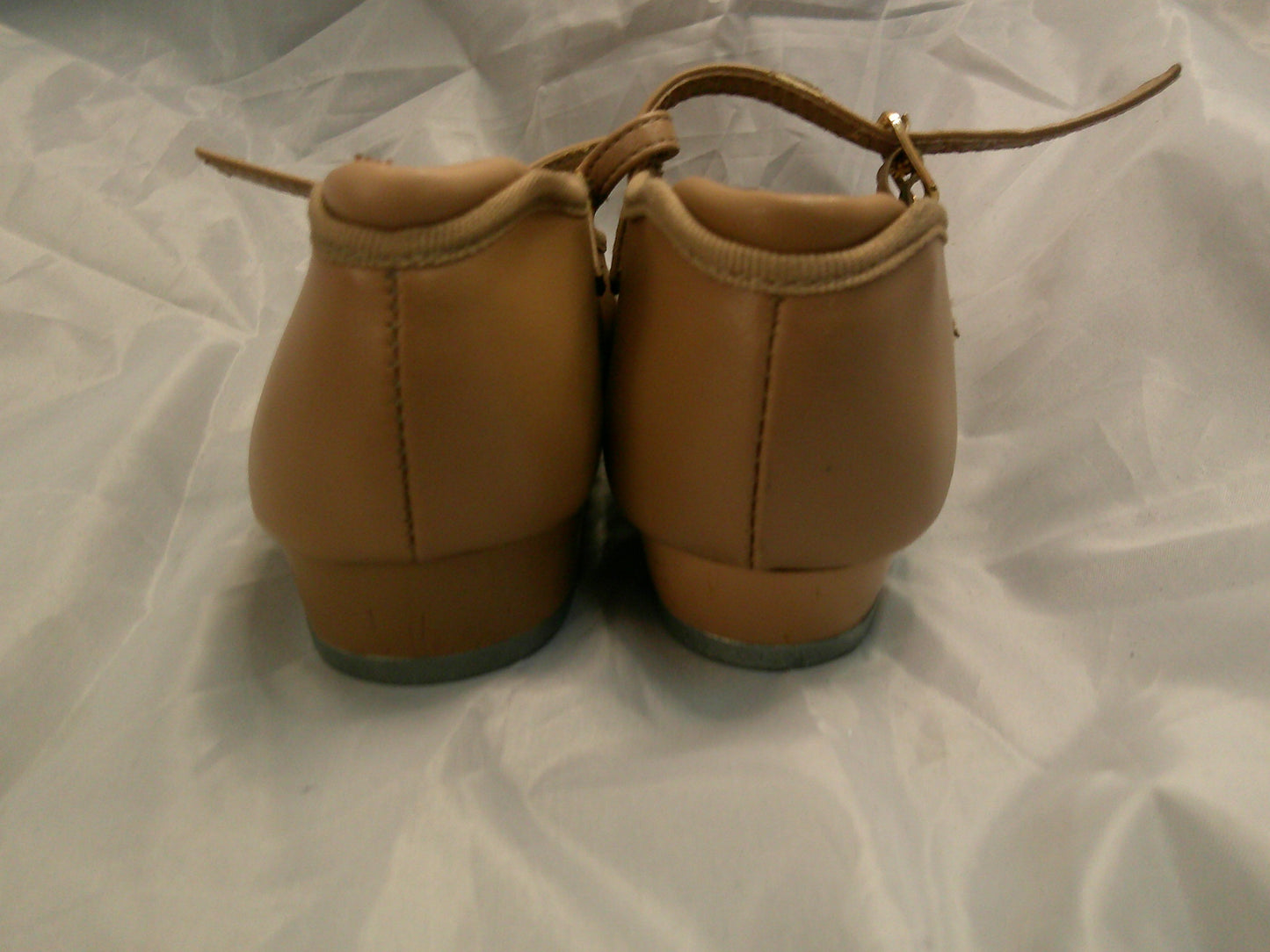 Pre-Owned Tap Shoes Danshuz 751 Toddler 12.5M Tan Mary Jane Buckle