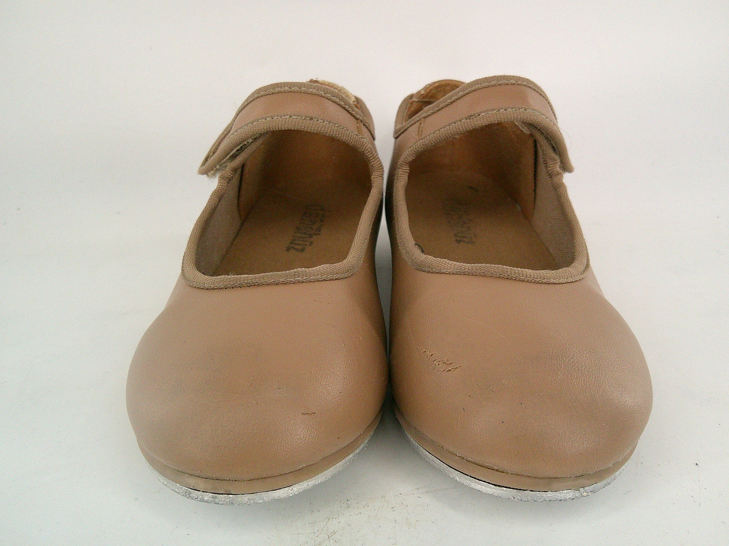Pre-Owned Tap Shoes Danshuz Girls 13M Mary Jane Leather No Buckle