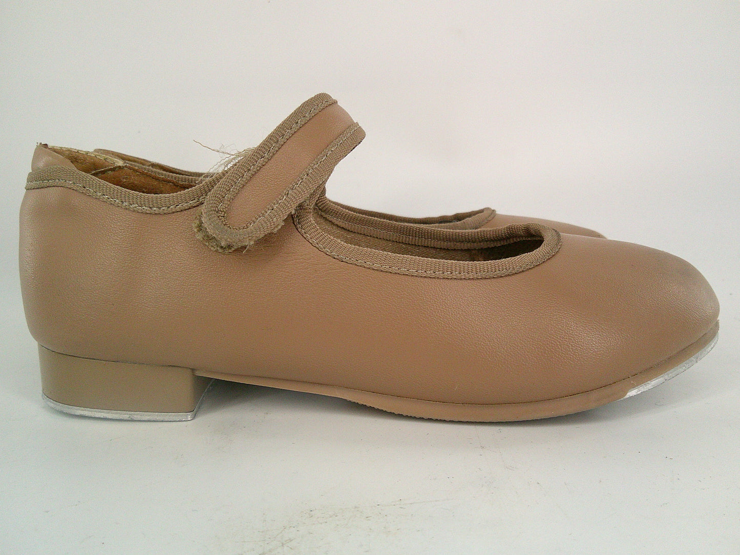 Pre-Owned Tap Shoes Danshuz Girls 13M Mary Jane Leather No Buckle
