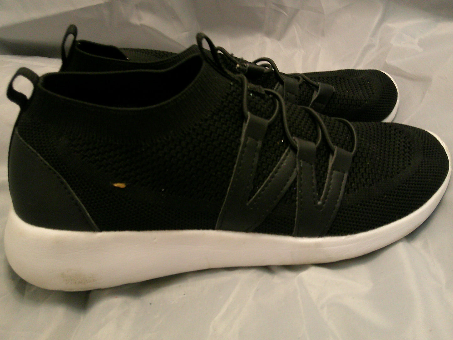 Pre-Owned Hip Hop Trainer by Weissman W375 Black White 6M Adult