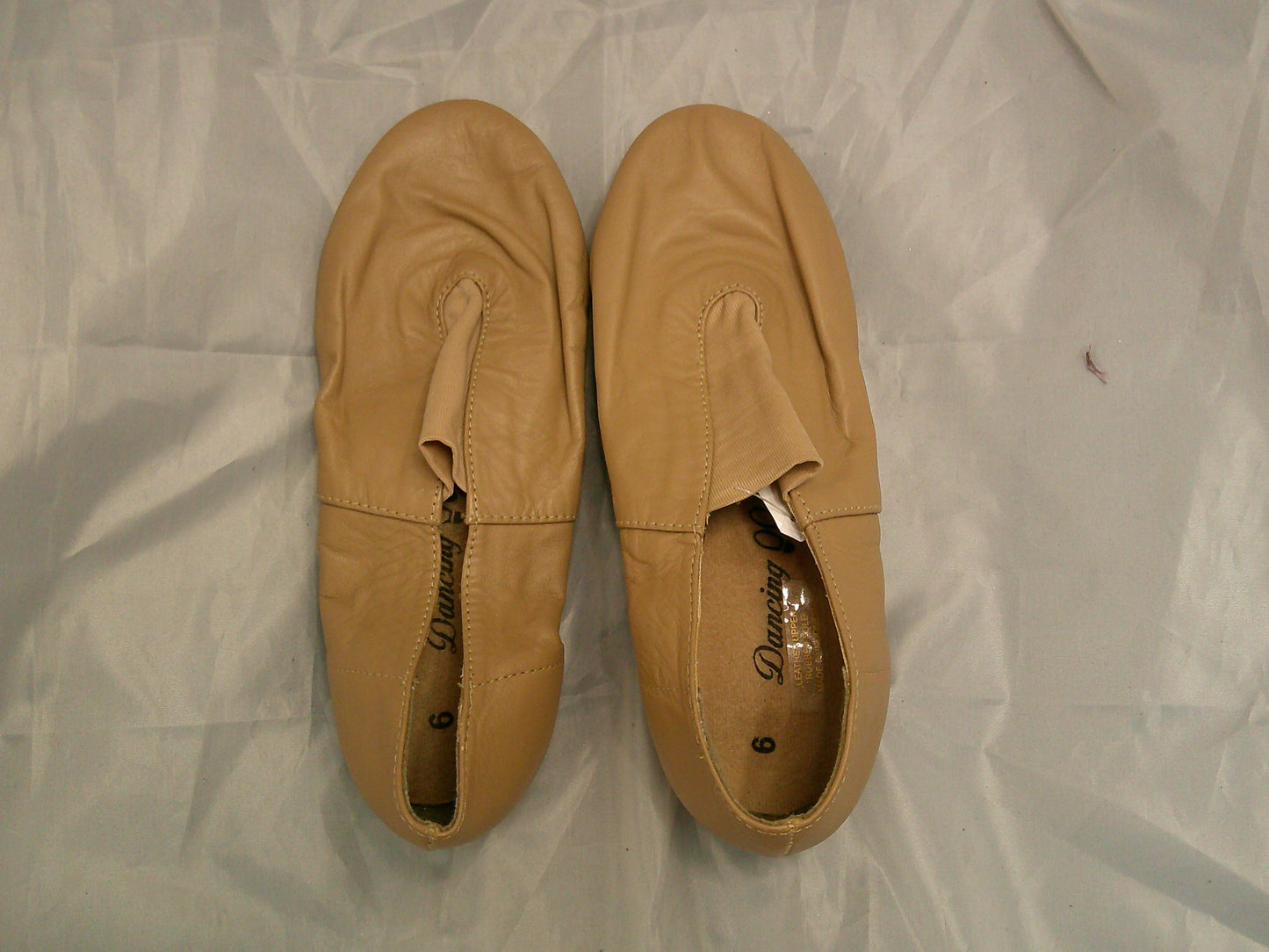 Pre-Owned Jazz Shoes Dancing Fair Adult 6M Leather Full Sole