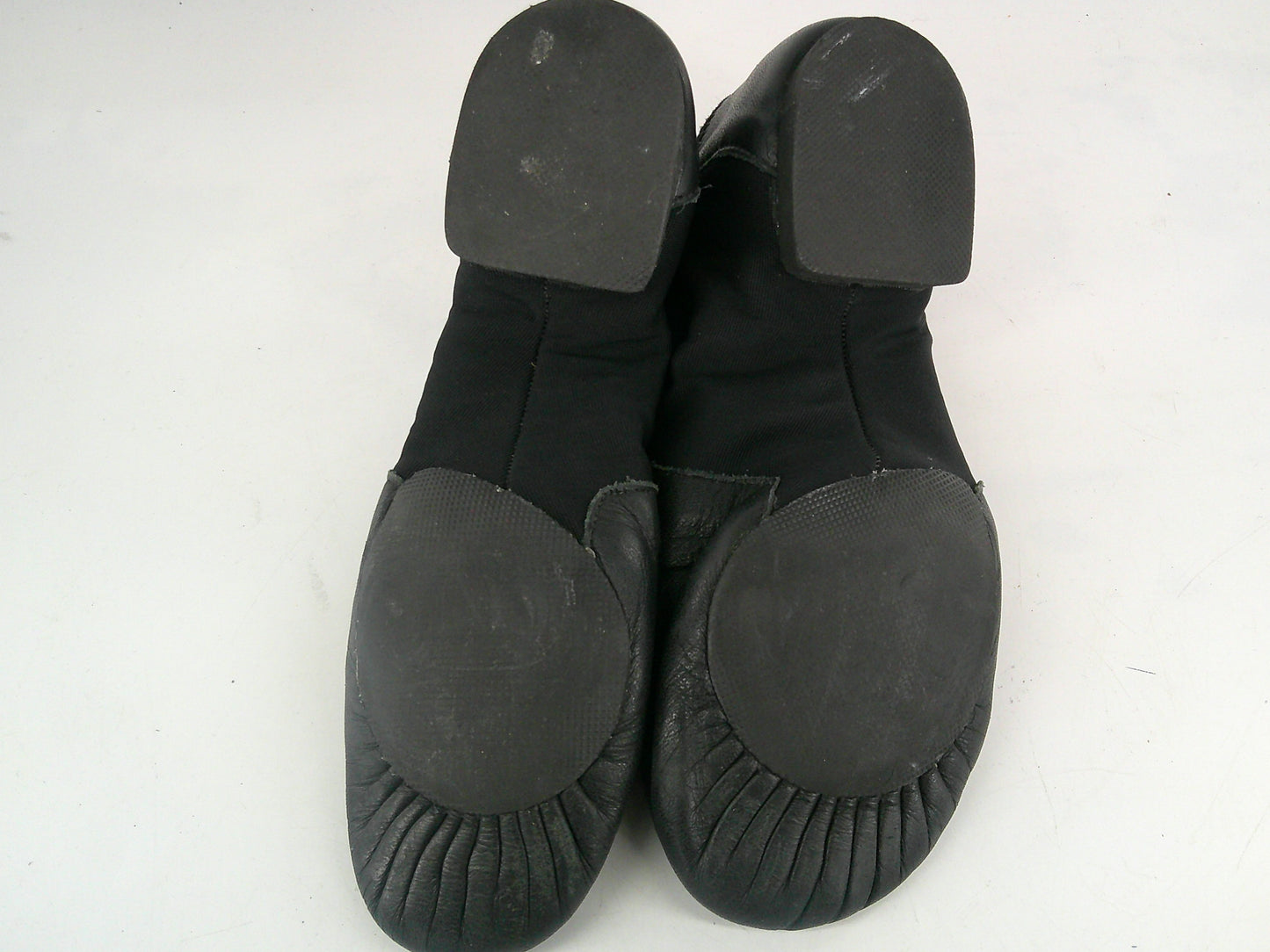 Pre-Owned Jazz Shoes DanzNMotion Adult 11M Stretch Leather Pull On Split Sole
