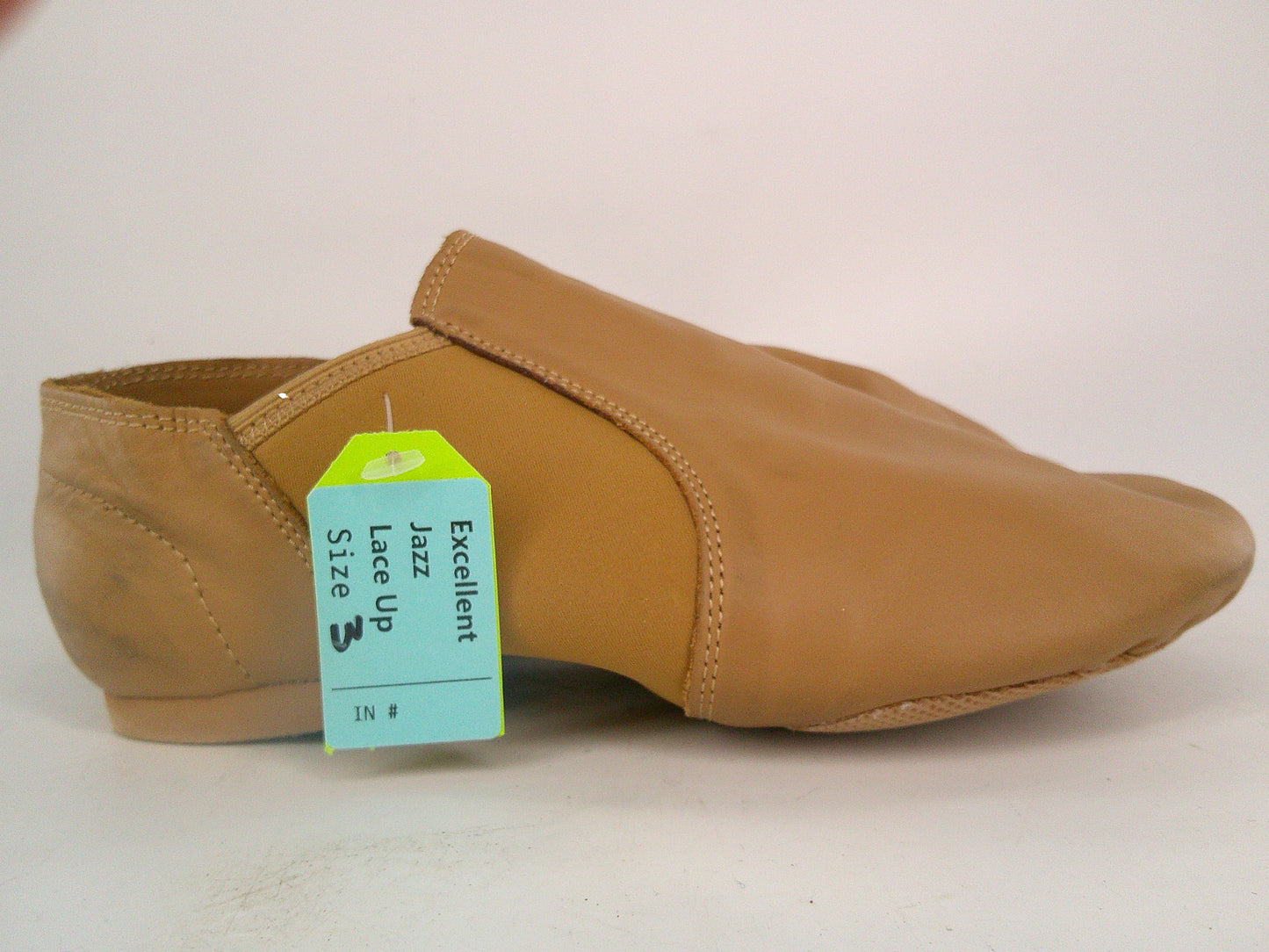 Pre-Owned Jazz Shoes Weissman Girls 3M Slip On Split Sole