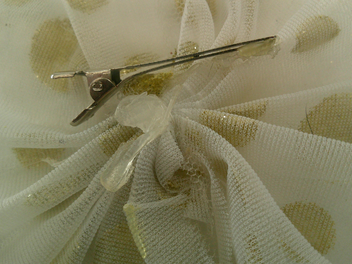 Pre-Owned Costume Intermediate Child Gold Weissman 6229 Tap Jazz Ballet Pageant Dots Tutu Sparkle