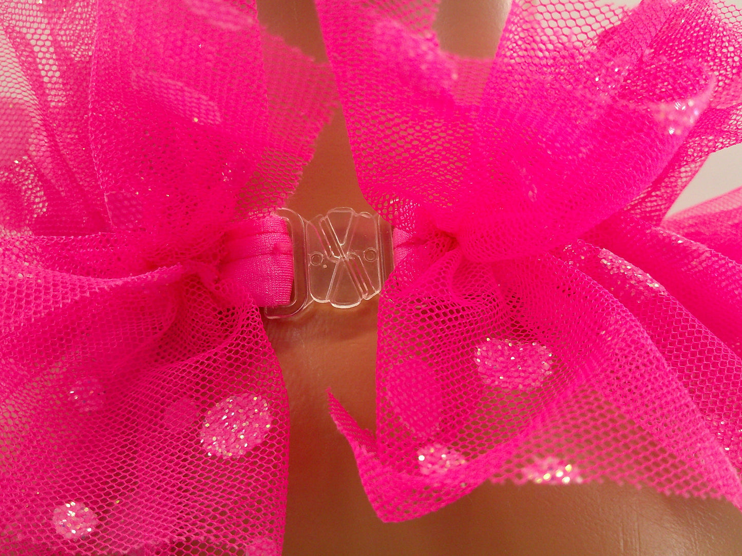 Pre-Owned Costume Small Child Hot Pink Wish Come True S074 Jazz Tap Clogging Musical Theater Sequin