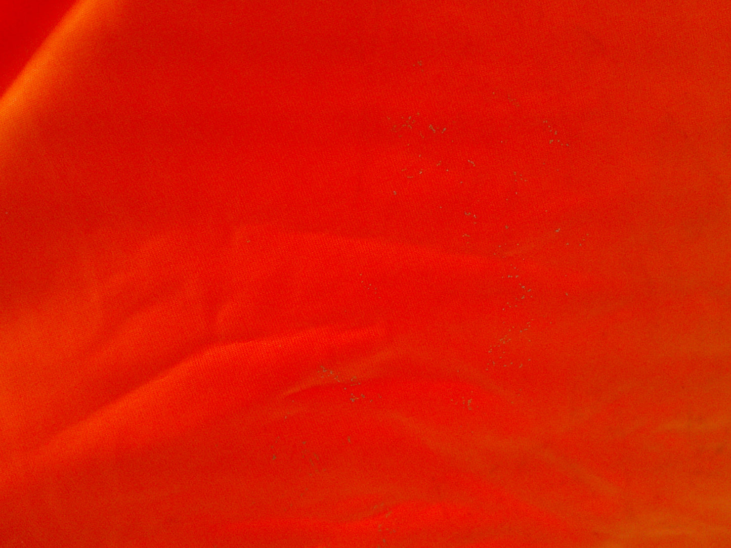 Pre-Owned Costume Medium Child Orange A Wish Come True 14292 Jazz Tap Clogging Musical Theater Polka Dot Dress Glitter