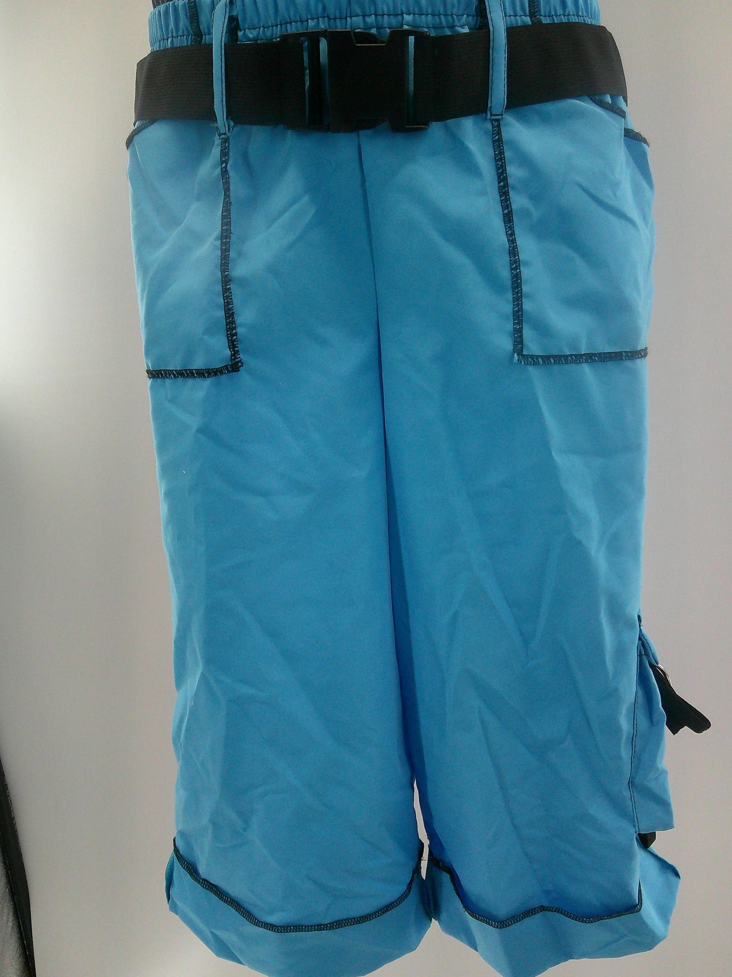 Pre-Owned Costume Hip Hop Large Child Blue A Wish Come True 12709 2 pc Metallic Jazz tap Clogging )