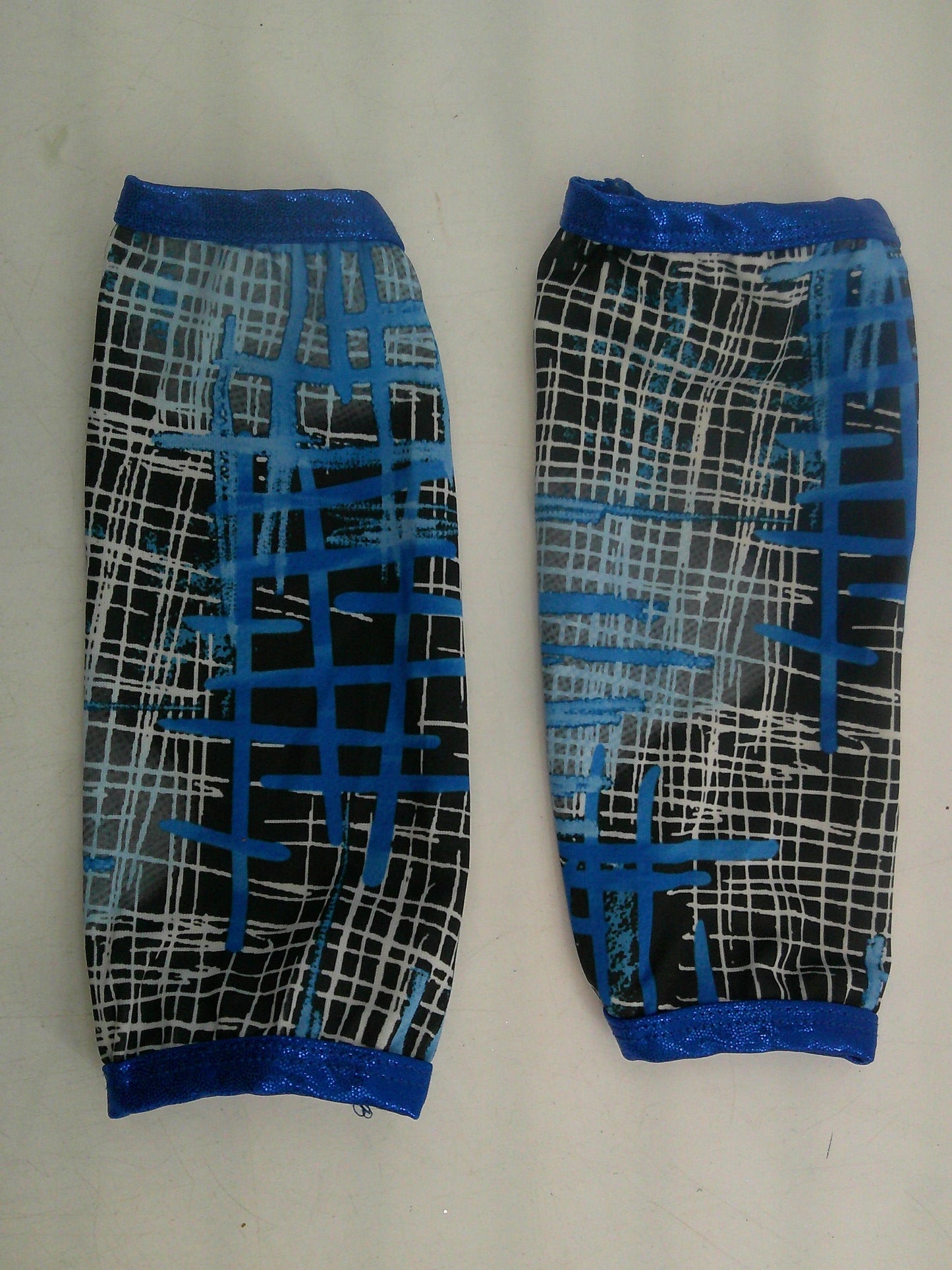 Pre-Owned Costume Hip Hop Large Child Blue A Wish Come True 12709 2 pc Metallic Jazz tap Clogging )