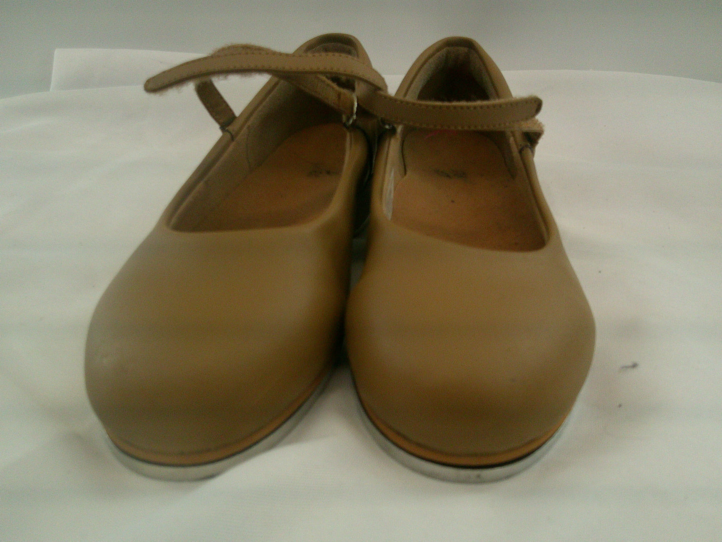 Pre-Owned Tap Shoes Leo's Girl's 5M Mary Jane Leather Easy Strap