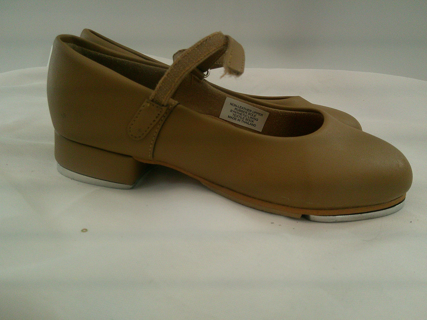 Pre-Owned Tap Shoes Leo's Girl's 5M Mary Jane Leather Easy Strap