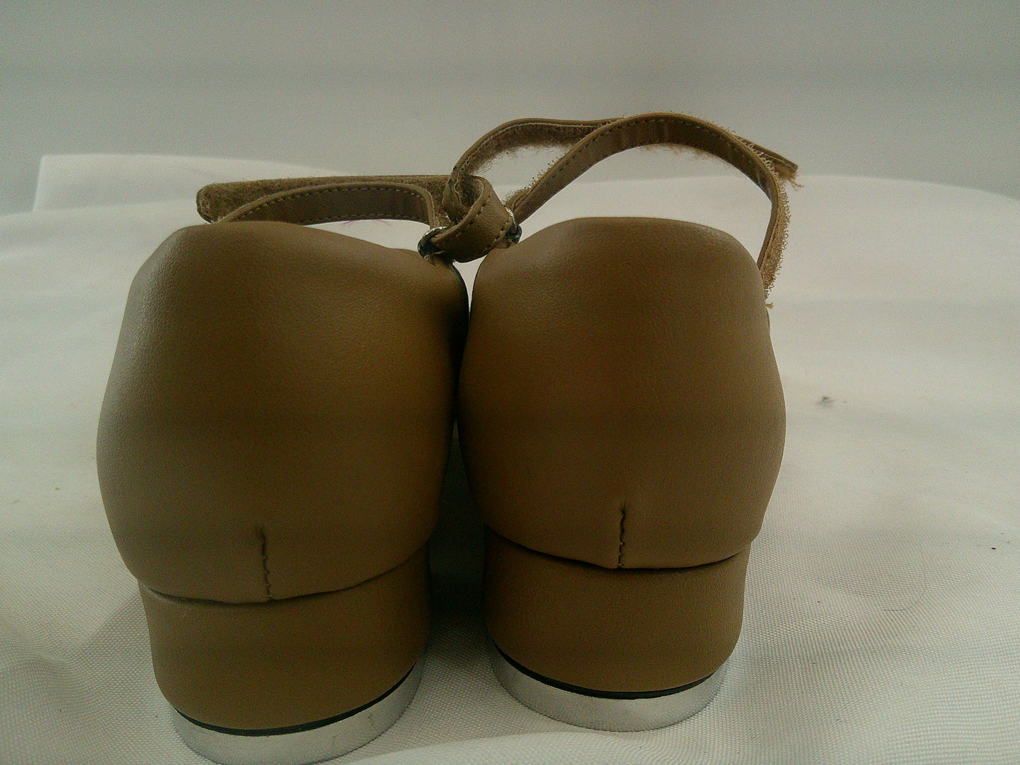 Pre-Owned Tap Shoes Leo's Girl's 5M Mary Jane Leather Easy Strap