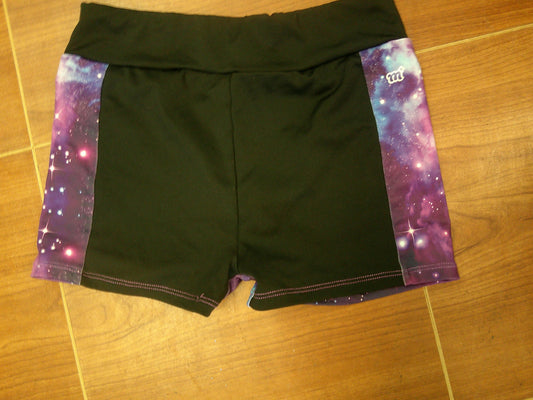 Pre-Owned Gymnastics Shorts Large Child Purple by More than Magic Acro Jazz
