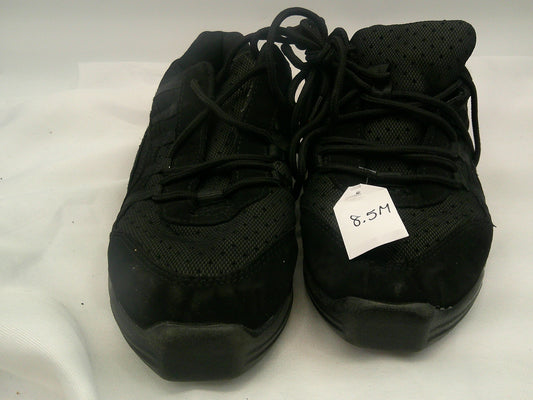 Pre-Owned Hip Hop Shoes Capezio Adult 8.5M Sneakers Leather Lace Up Split Sole