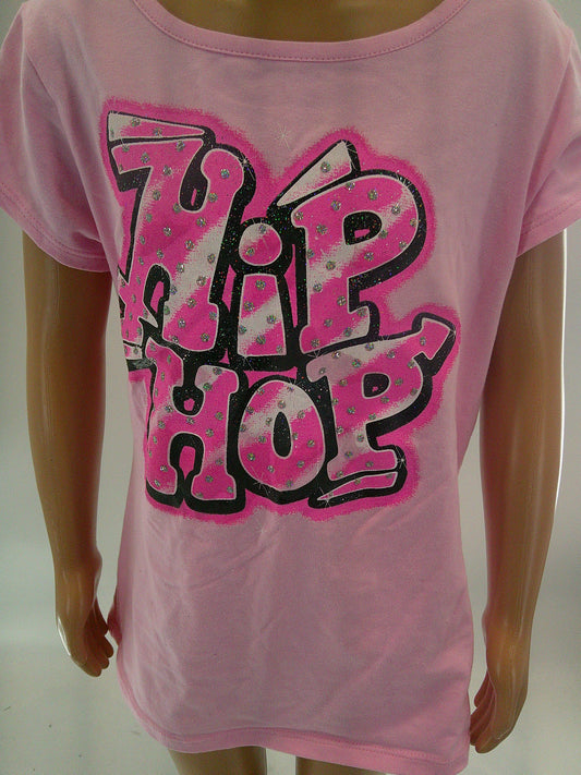 Pre-Owned T-shirt Tag1080 Hip Hop Small Adult Pink Sparkles