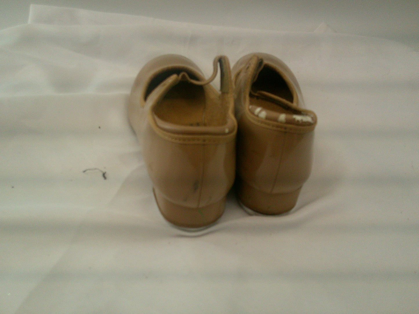 Pre-Owned Shoes Weissman Girl's 5M Tan Tyette Leather Elastic