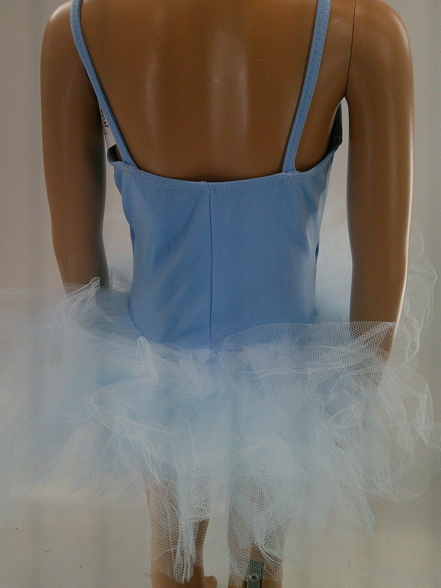 Pre-Owned Tutu Leotard No Tag Girls Medium Child Blue Ballet Dress Up