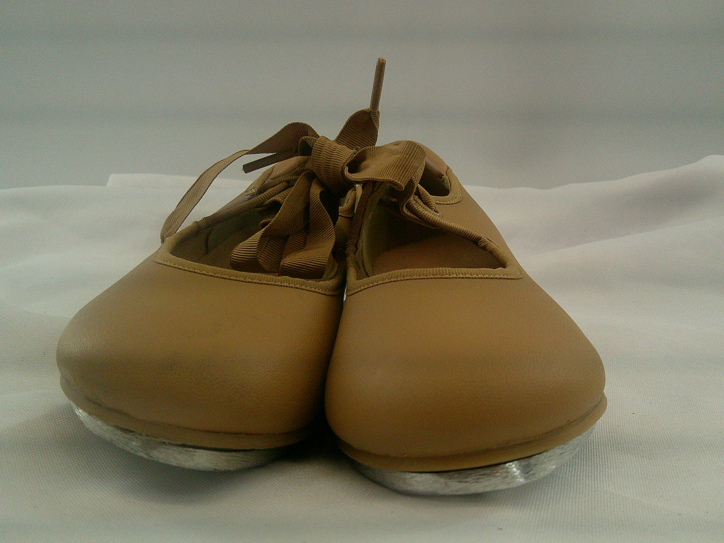 Pre-Owned Buck Clogging Shoes Steven Stompers Kids 2M Oxford Leather Split Sole