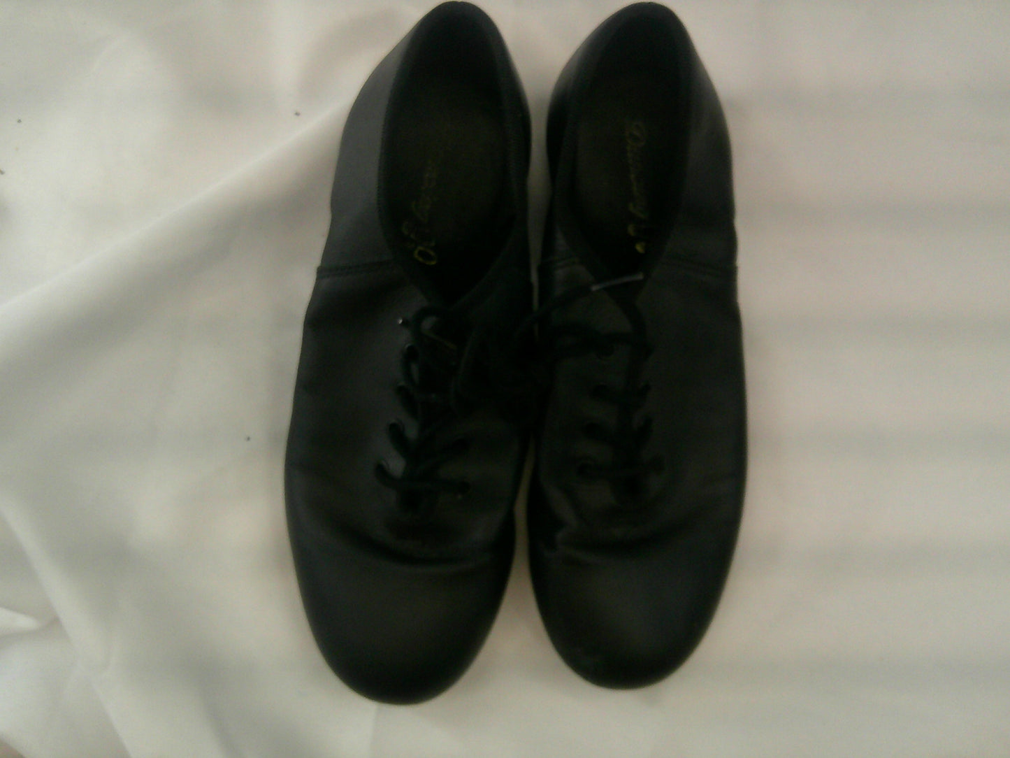 Pre-Owned Buck Clogging Shoes Steven Stompers Womens 7.5M Oxford Leather Split Sole