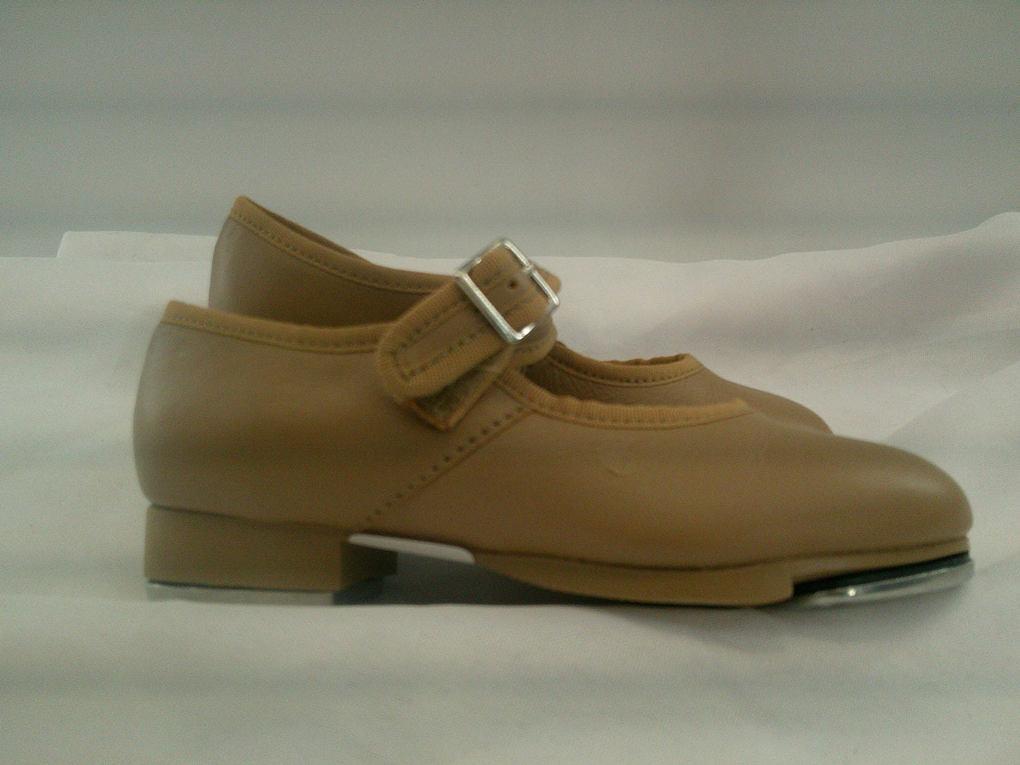 Pre-Owned Tap Shoes Capezio Kids 10M Mary Jane Leather Easy Strap