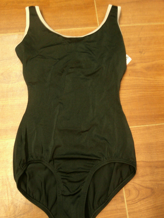 Pre-Owned Leotard Body Wrappers P625 Black Pink Ballet Jazz