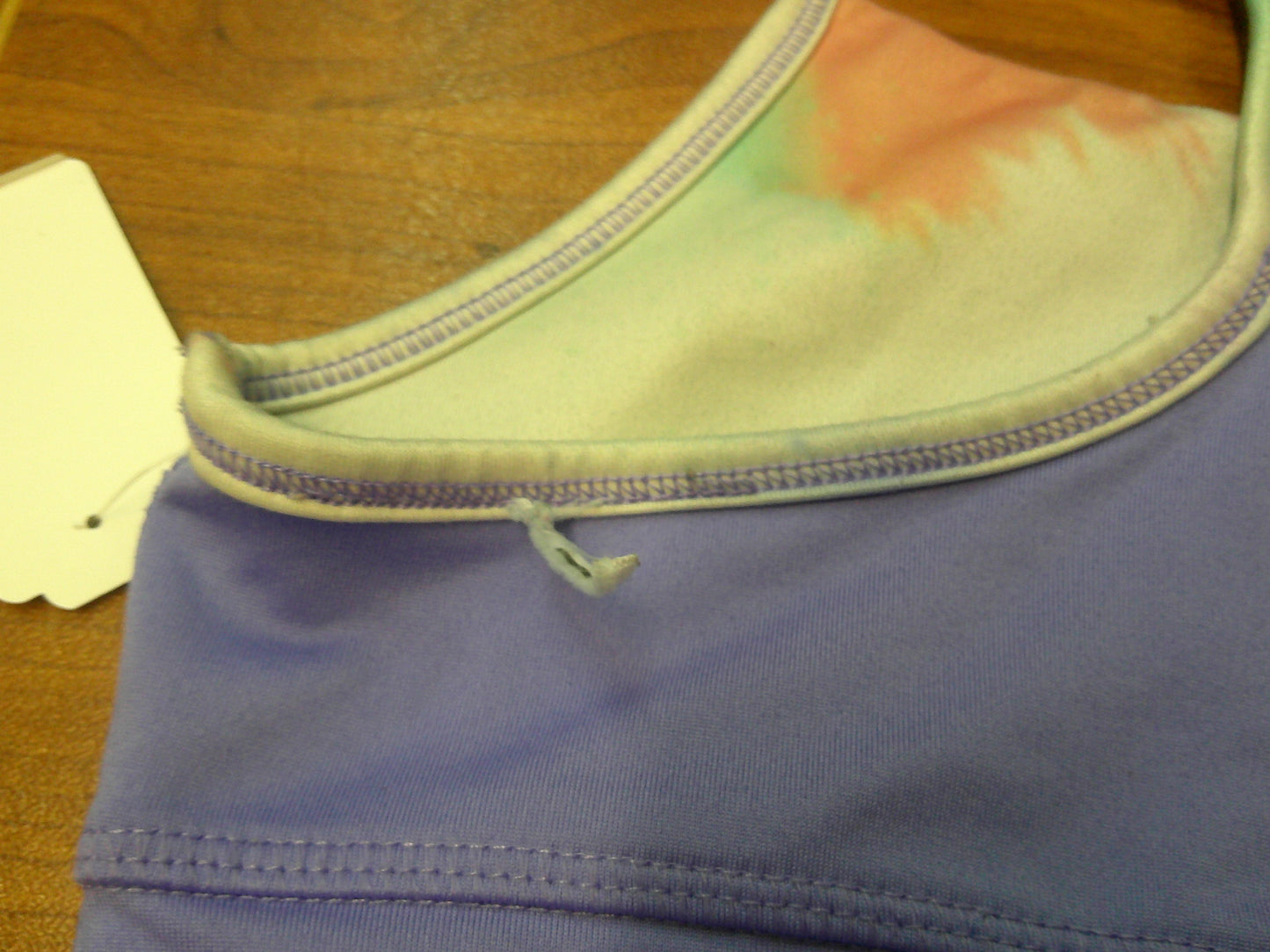 Pre-Owned Shorts and Crop Top Small Child Tie dye Athletic Works Gymnastics