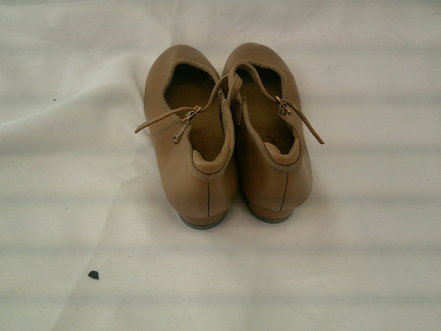Pre-Owned Tap Shoes Dancing Fair Girl's 11.5M Mary Jane Leather Buckle