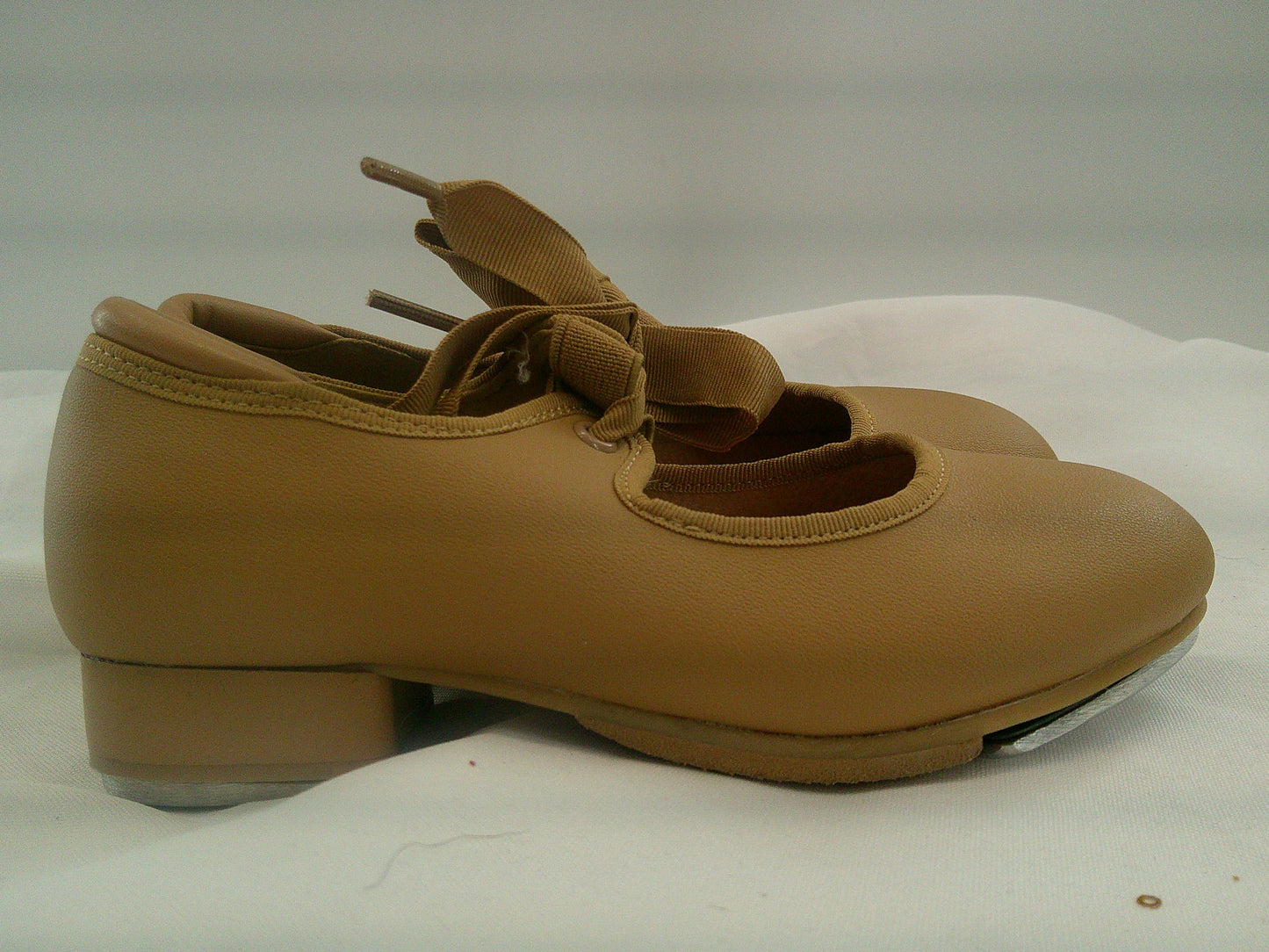 New Tap Shoes Tyette Tan Girl's Size 12