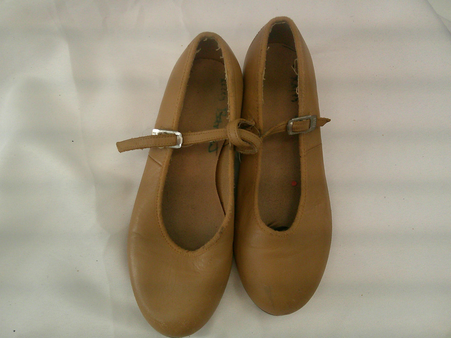 Dance Tap Shoes Bloch Girl's 1.5M Mary Jane Leather Buckle