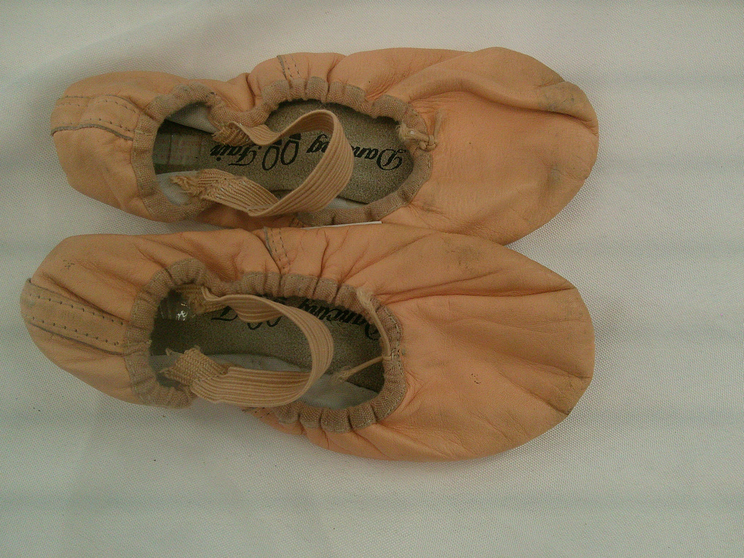 Pre-Owned Ballet Shoes Dancing Fair Big Kids 1.5C  Leather Full Sole