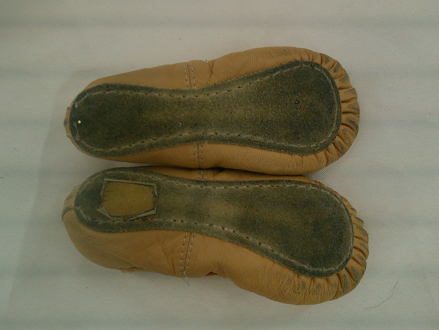 Pre-Owned Ballet Shoes DUX Dance Child 9M Pink Full Sole