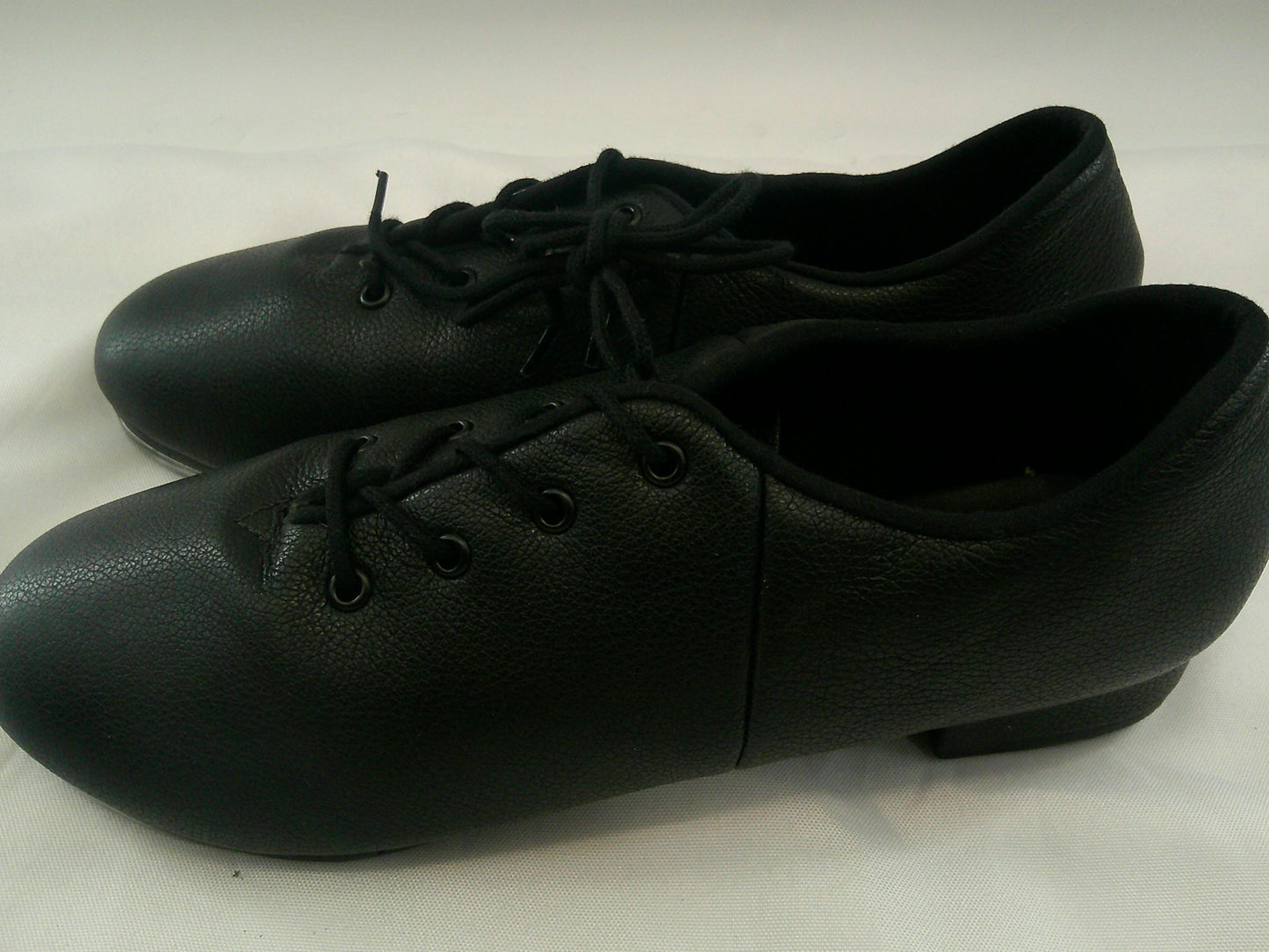 Pre-Owned Tap Shoes SoDanca Adult 7.5M Oxford Leather Lace Up Split Sole