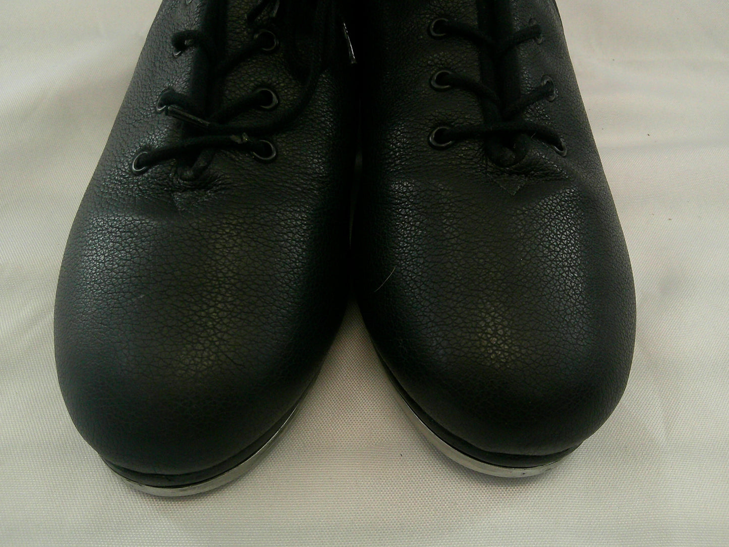 Pre-Owned Tap Shoes SoDanca Adult 7.5M Oxford Leather Lace Up Split Sole