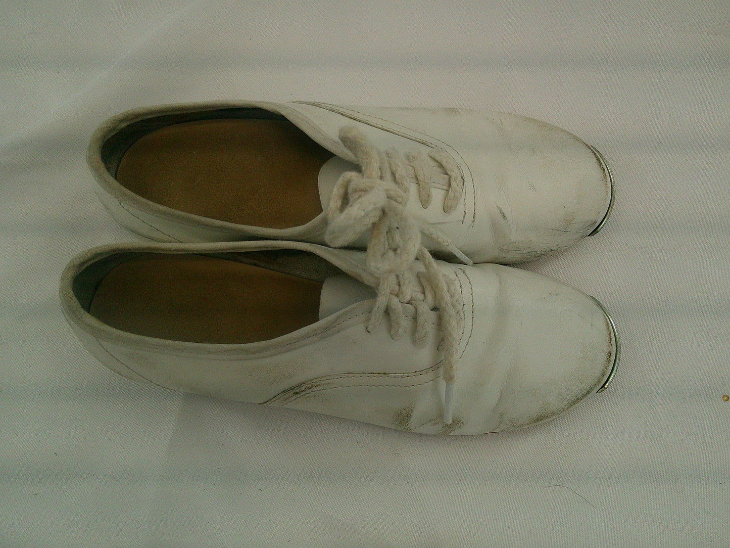Pre-Owned Clogging Shoes Steven Stompers Buck White 3M Youth