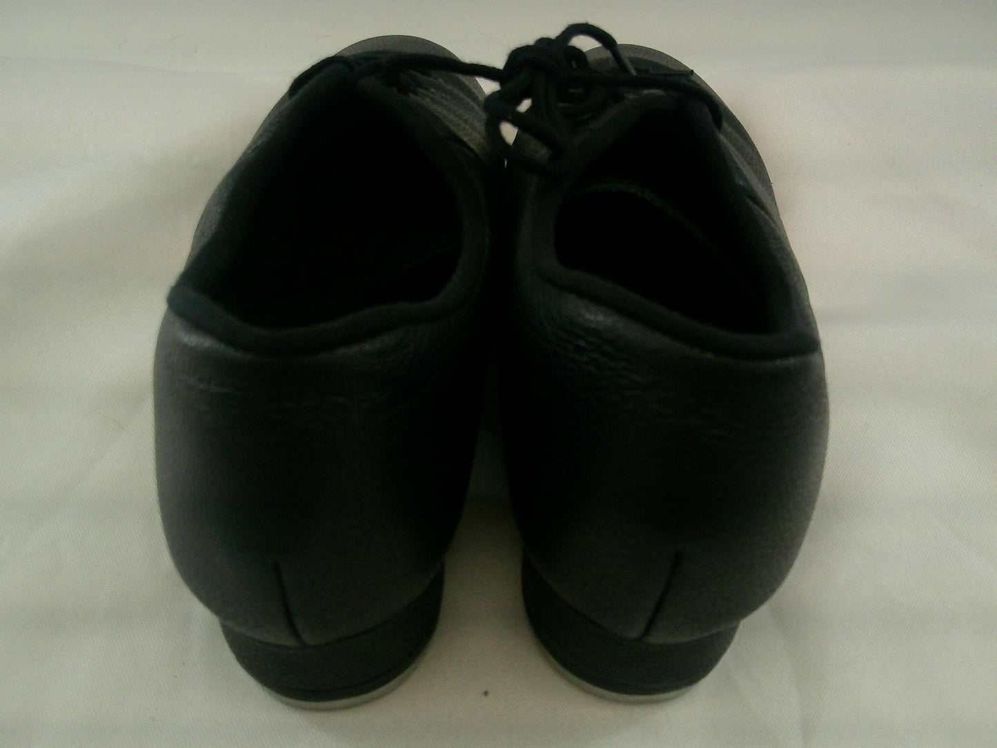 Pre-Owned Tap Shoes SoDanca Adult 7.5M Oxford Leather Lace Up Split Sole