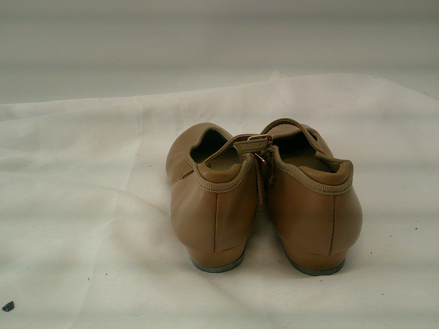 Pre-Owned Tap Shoes Dancing Fair Girl's 12M Mary Jane Leather Buckle
