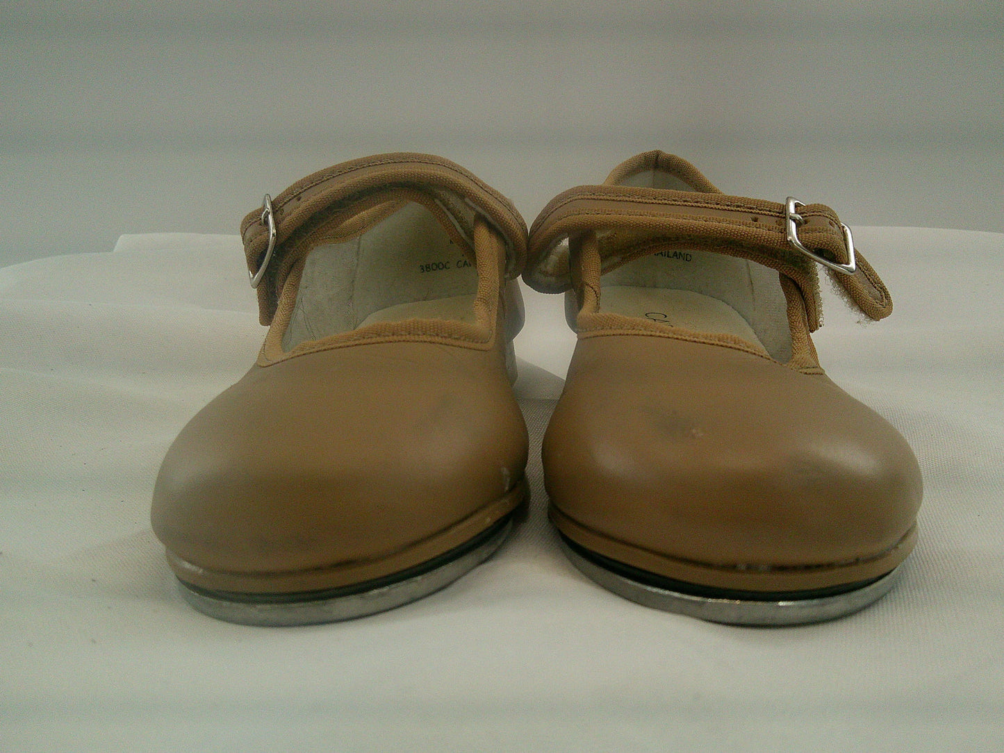 Pre-Owned Tap Shoes Capezio Little Kid 12M Mary Jane Leather Loop Strap