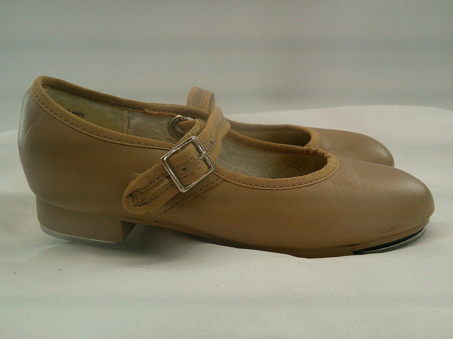 Pre-Owned Tap Shoes Capezio 3800 Kids 12.5M Mary Jane Leather Easy Strap