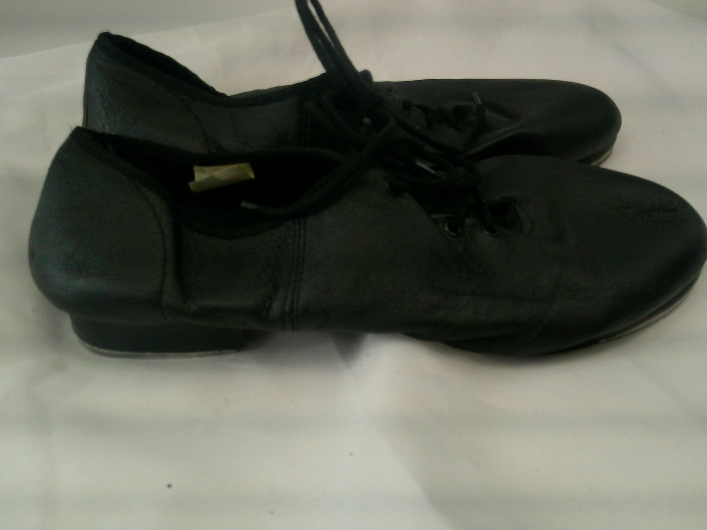 Pre-Owned Tap Shoes DanzNMotion Adult 11M Oxford Leather Split Sole