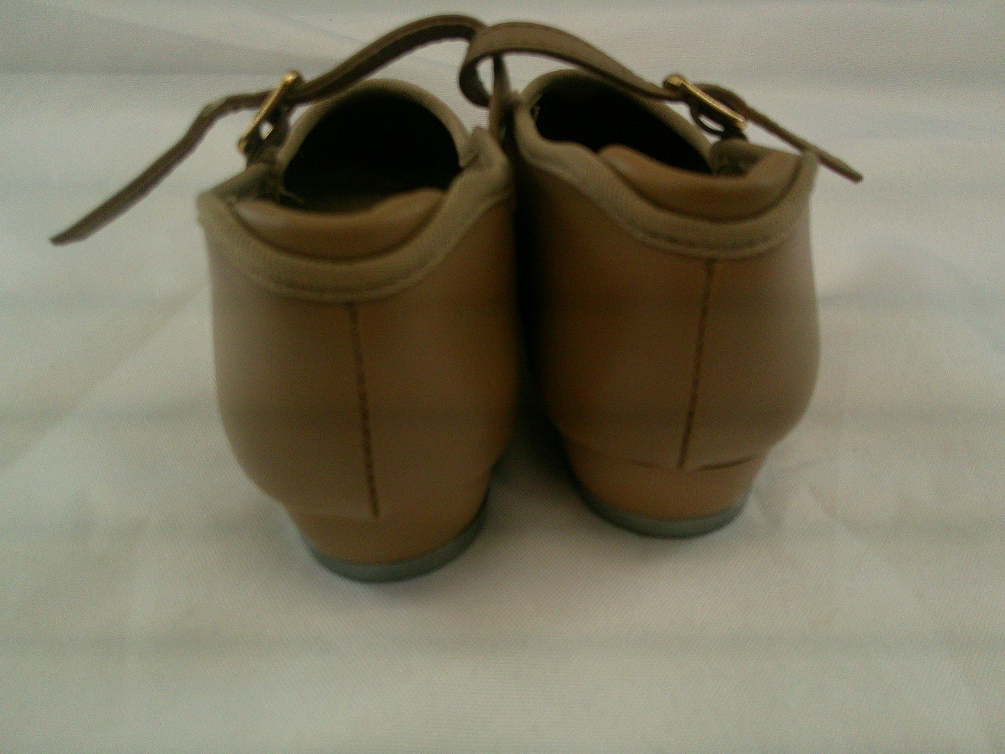 Pre-Owned Tap Shoes Dancing Fair Girl's 11.5M Mary Jane Leather Buckle
