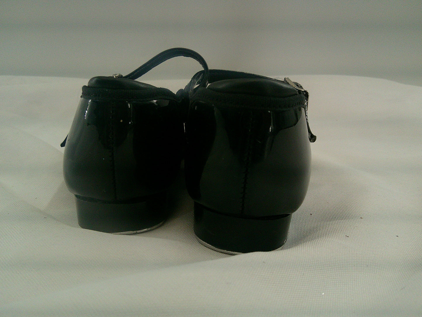 Pre-Owned Tap Shoes Theatricals Black 12.5M Leather Slide Buckle