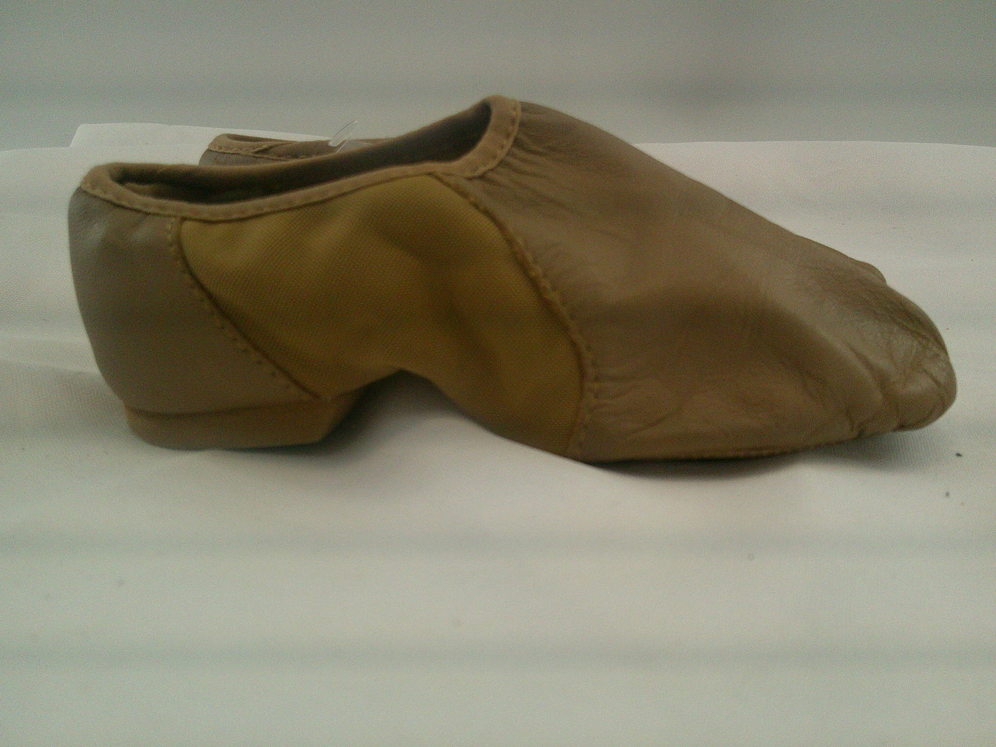 Pre-Owned Jazz Shoes Bloch Child 1.5M Tan Leather Slip On Split Sole