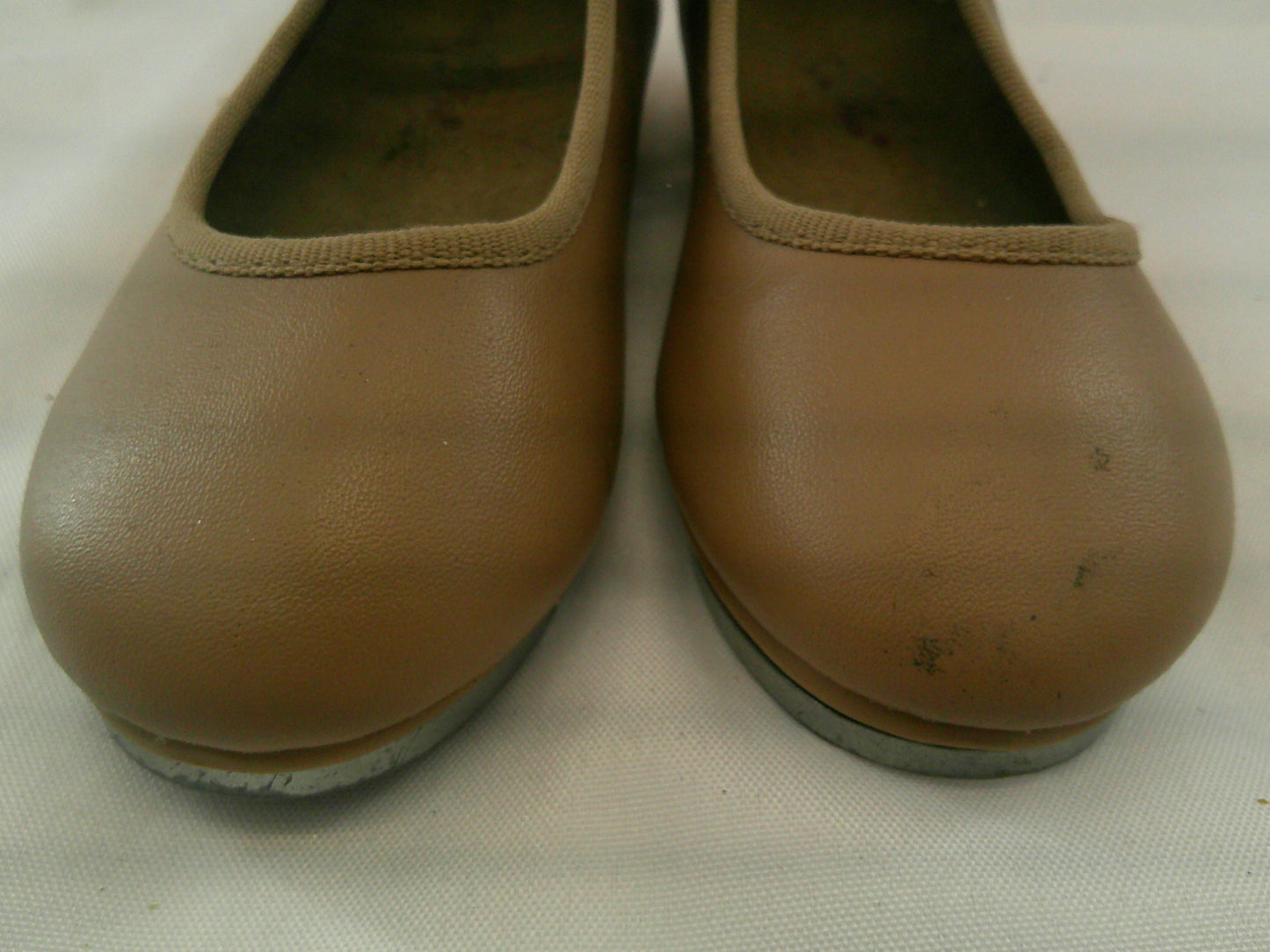 Pre-Owned Tap Shoes Dancing Fair Girl's 11M Mary Jane Leather Buckle