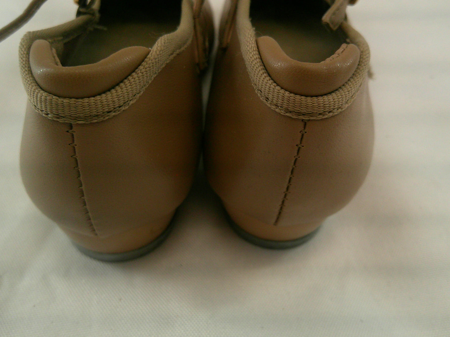 Pre-Owned Tap Shoes Dancing Fair Girl's 11M Mary Jane Leather Buckle