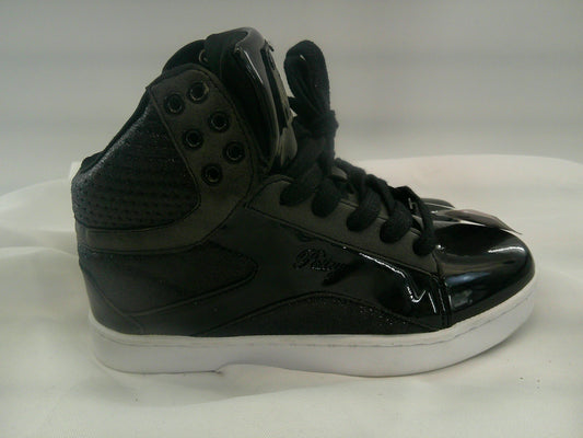 Pre-Owned Hip Hop Shoes Pastry Youth 1M High Top Sneakers Leather Lace Up Rubber