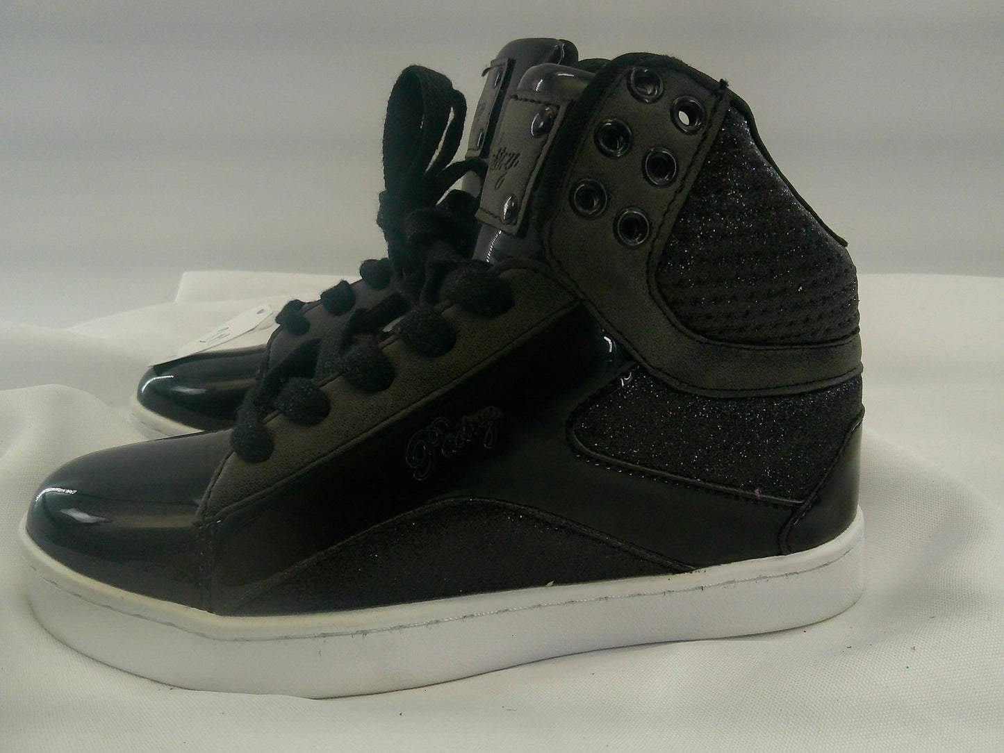 Pre-Owned Hip Hop Shoes Pastry Youth 1M High Top Sneakers Leather Lace Up Rubber