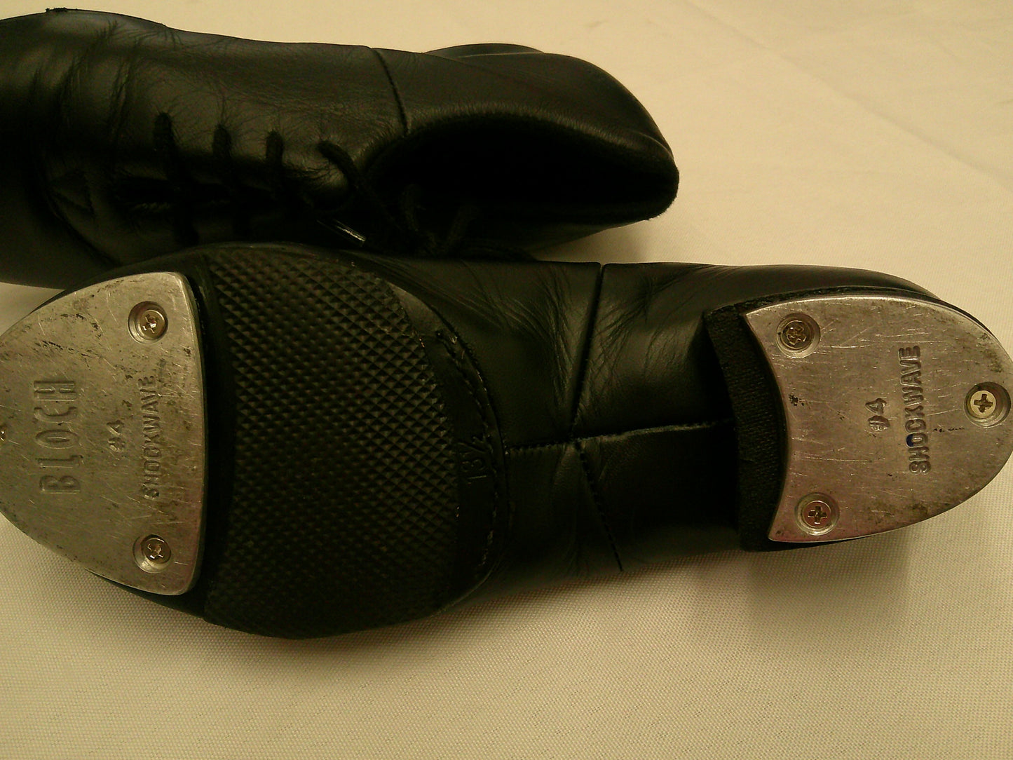 Pre-Owned Tap Shoes Bloch Split Sole Flex Oxford Black 13.5M Child