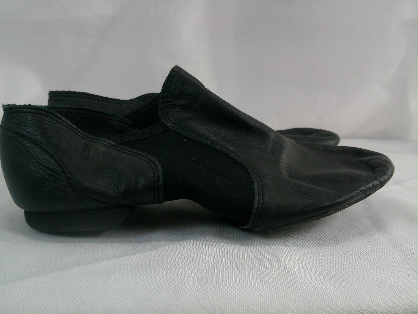 Pre-Owned Jazz Shoes Capezio EJ2 Child 4.5M Black Leather Split Sole