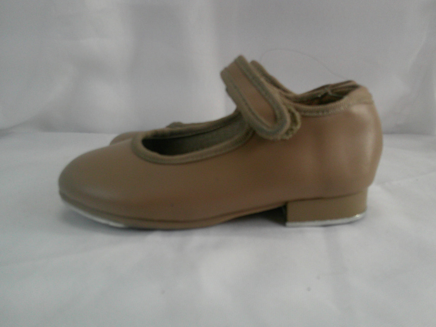 Pre-Owned Tap Shoes Danshuz 534 Toddler 8.5M Tan Mary Jane Buckle